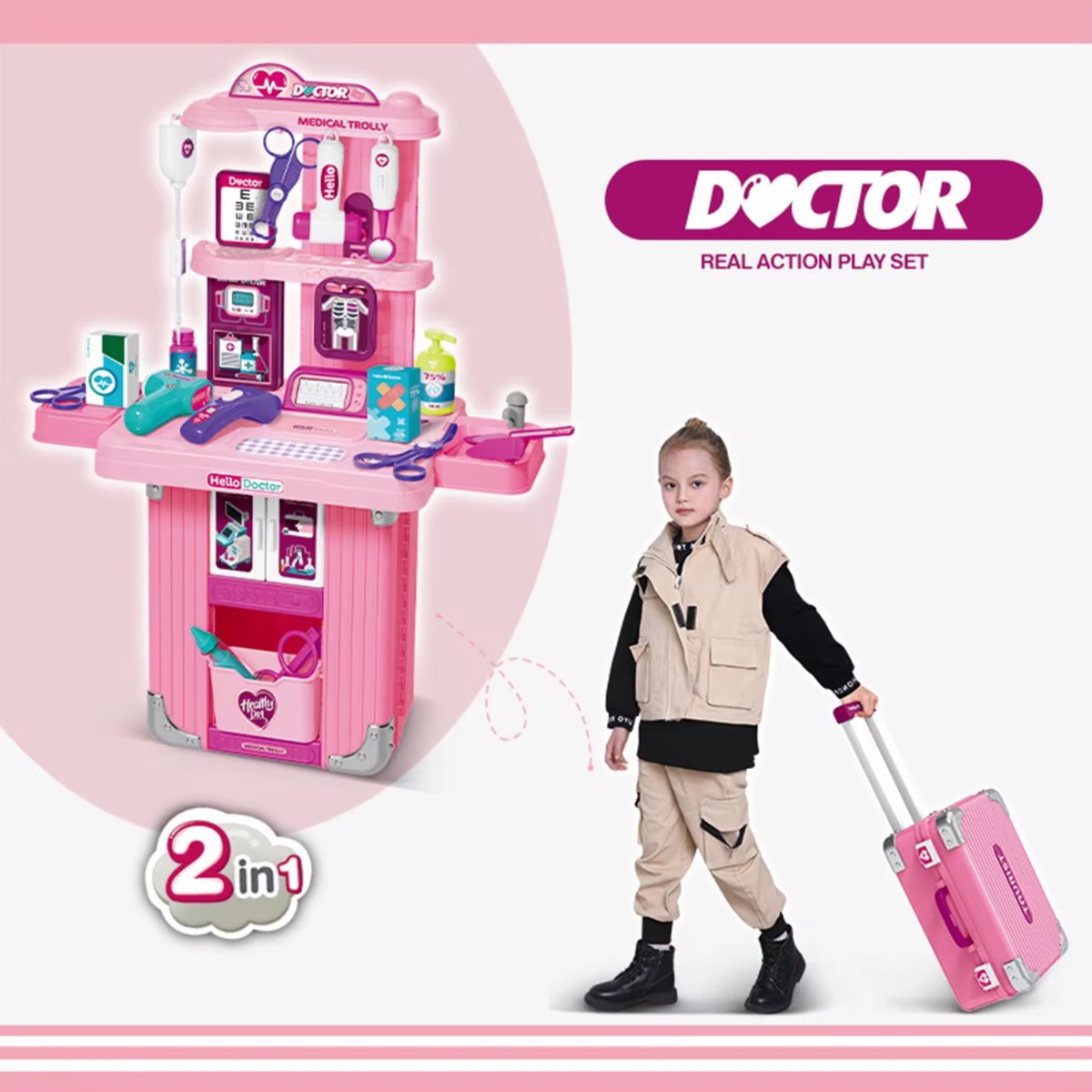 JUGUETE MALETA DOCTORA (105C)