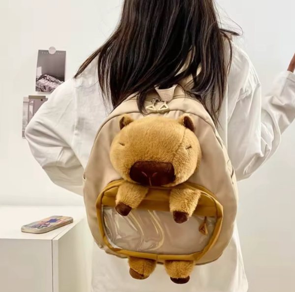 Mochila Capybara 3D