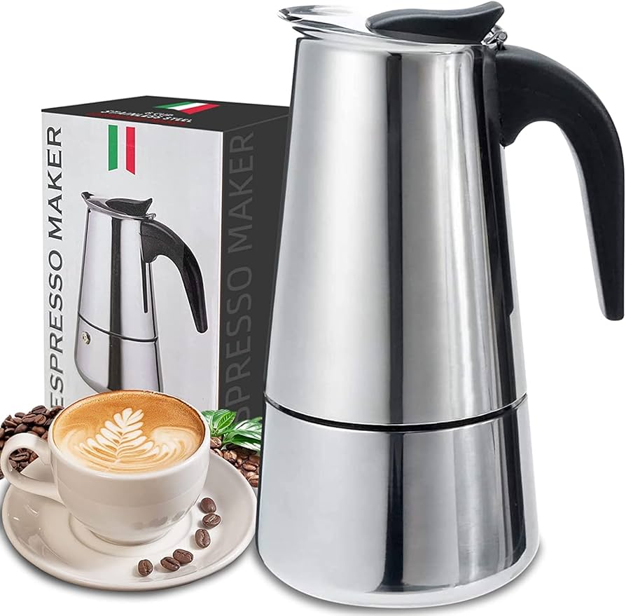 Cafetera en Acero CUP6 Ref6#3