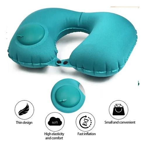 Almohada Viajera Inflable Kit
