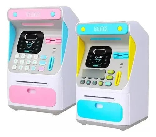 ALCANCIA CAJERO AUTOMATICO PARA NIÑOS
