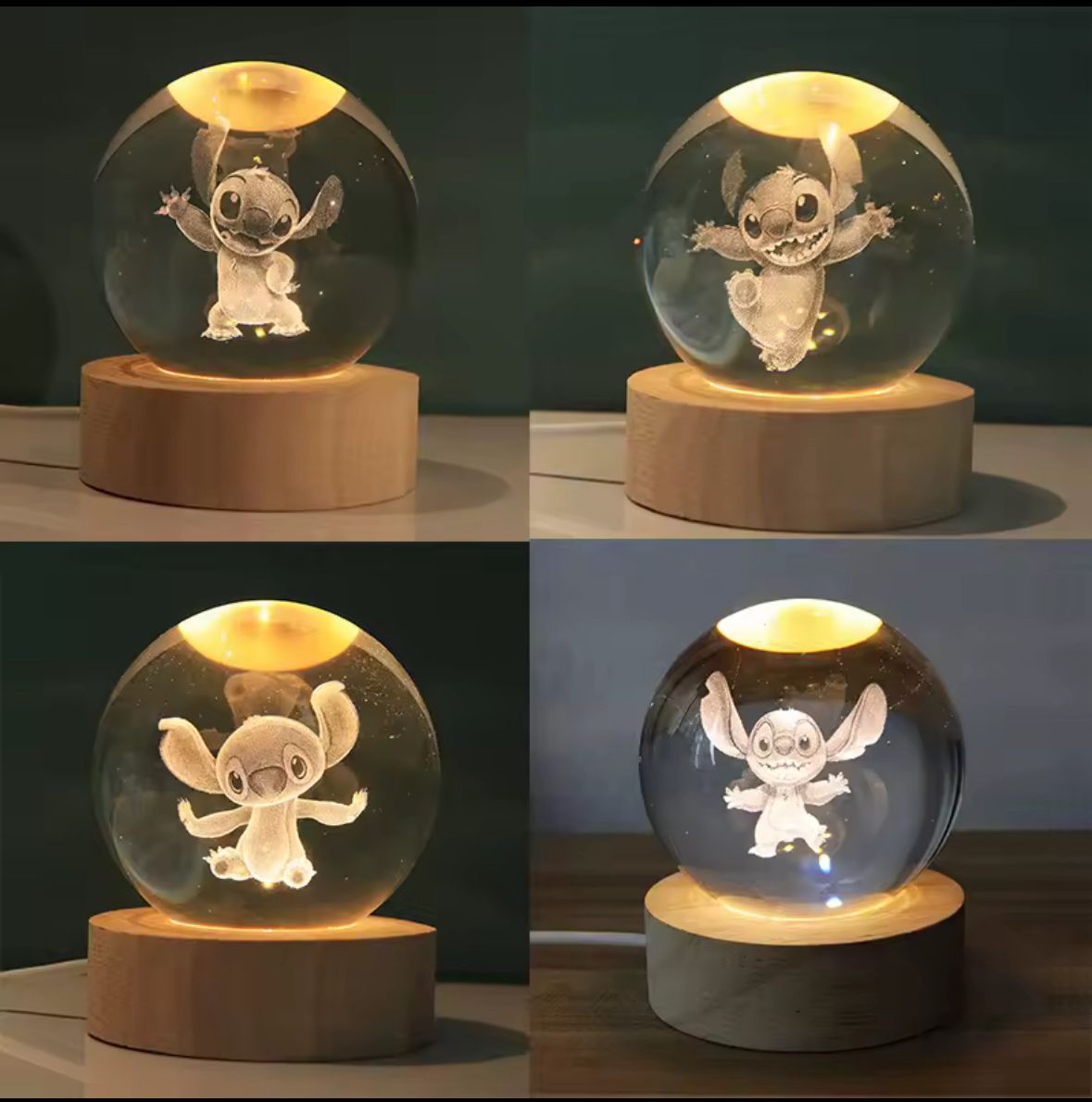 Esfera Stich 6 cm diseño al azar