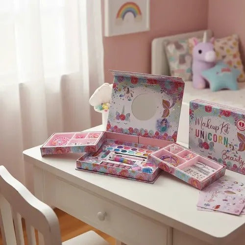 Set Unicornio de Maquillaje y Accesorios