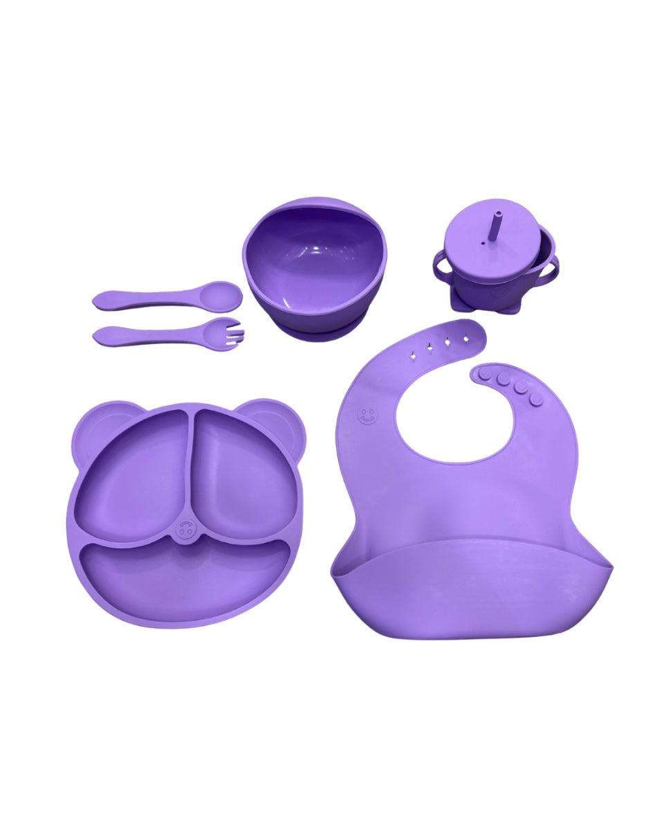 SET LOZA PARA BEBES SILICONA