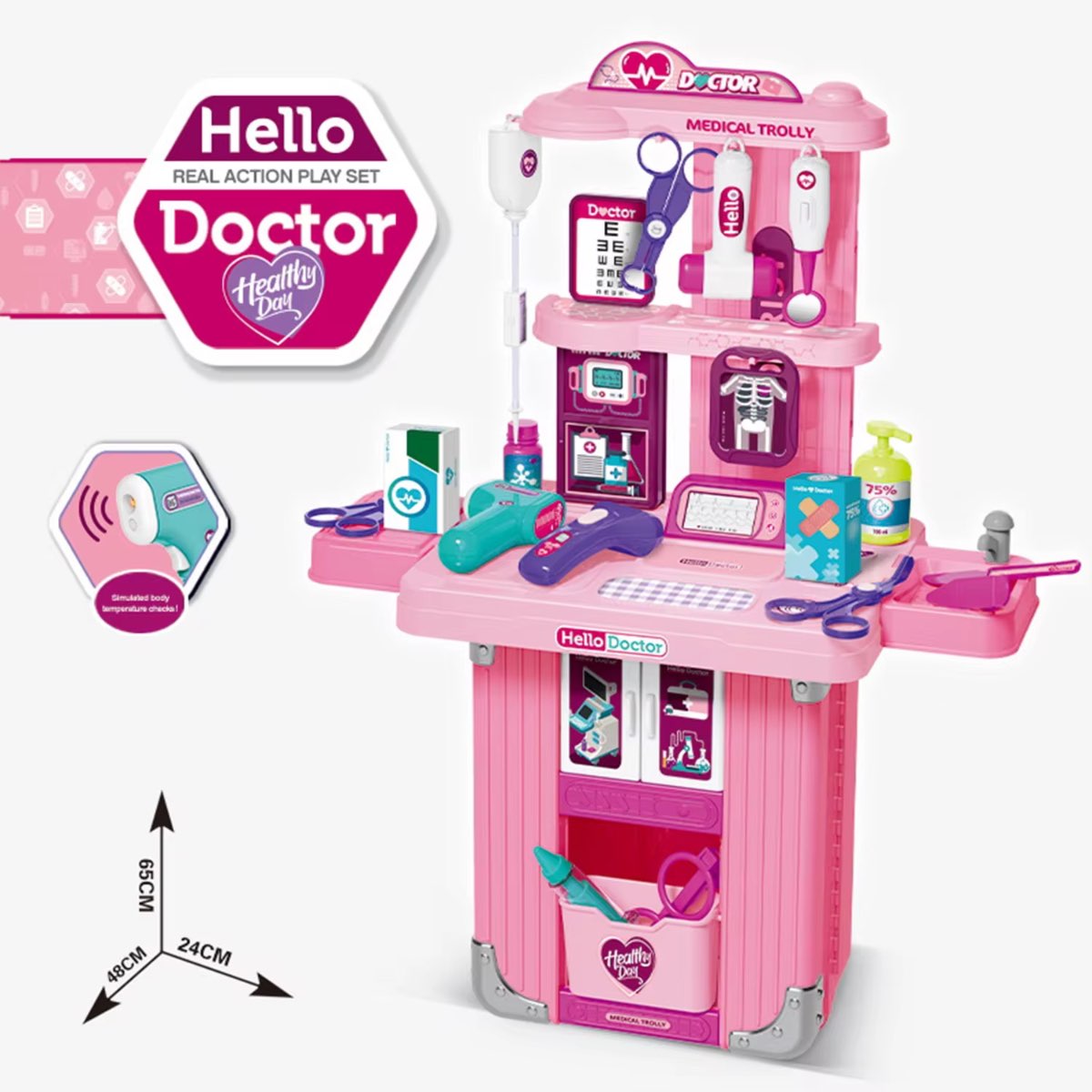 JUGUETE MALETA DOCTORA (105C)