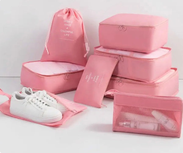Bolsas viajeras x 8 Pzas
