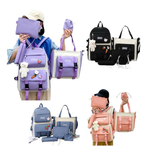 Bolso Oso 5 Piezas