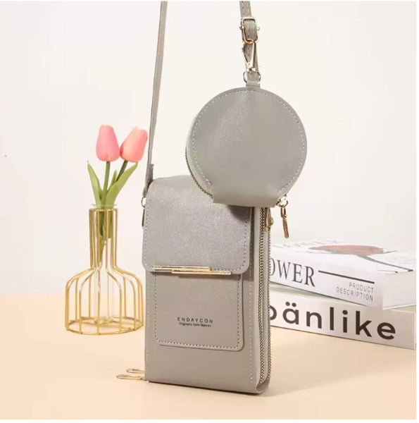 Bolso Portacelular Visor Monedero