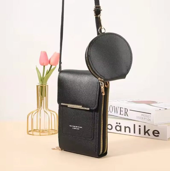 Bolso Portacelular Visor Monedero
