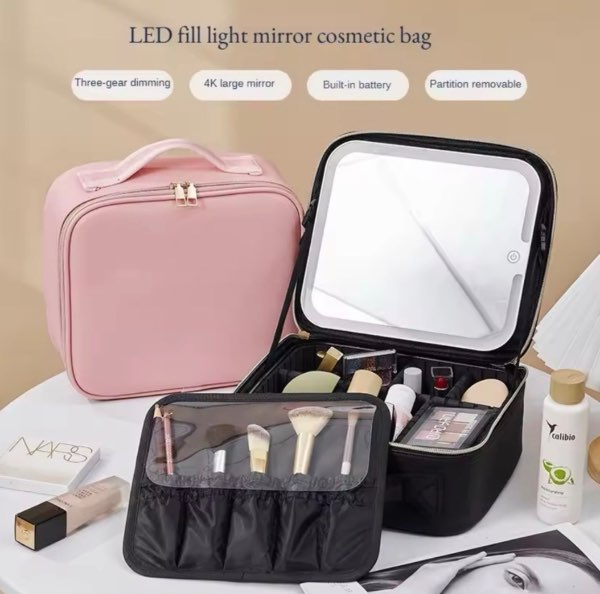 Cosmetiquera Neceser Espejo Led