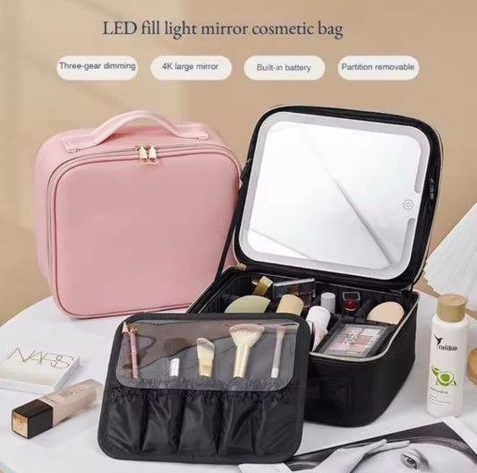 Cosmetiquera Neceser Espejo Led