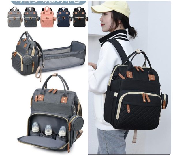 Morral Pañalera Cambiador Monedero