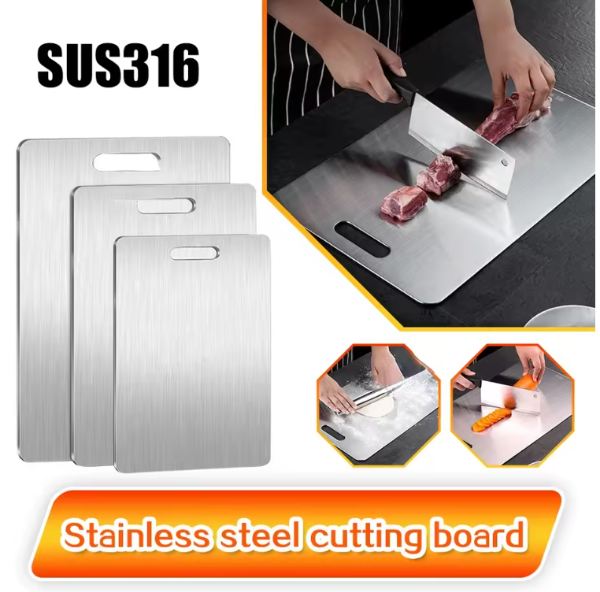 Tablas de Acero P/Picar Set x 3