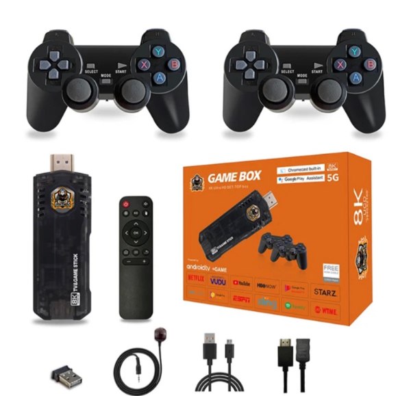 Video Juego X8 Game Box Rojo