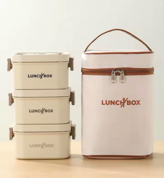 Set Lonchera x 3 Tz Cuadrada