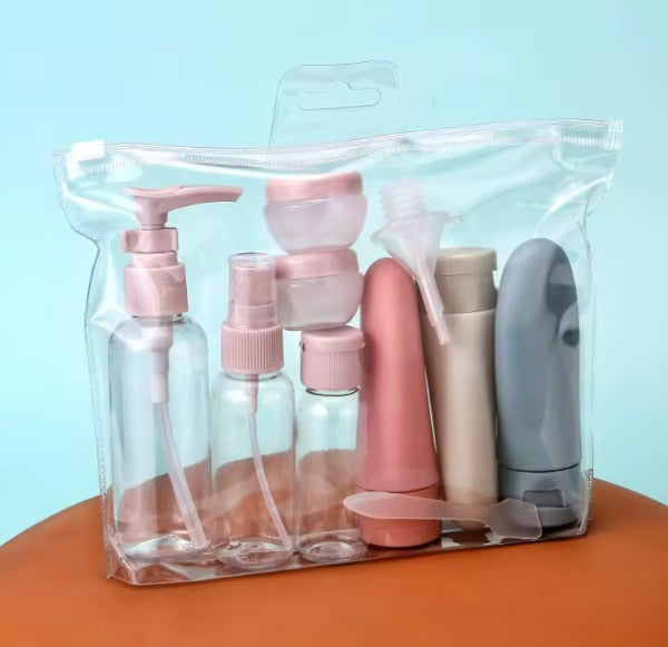 Kit Botellas Viajeras x 11 Pz