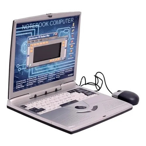 Juguete laptop didáctica en ingles