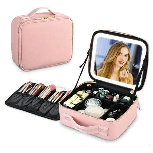 Cosmetiquera Neceser Espejo Led