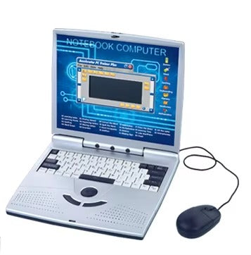 Juguete laptop didáctica en ingles