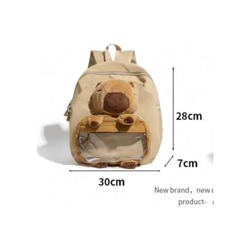 Mochila Capybara 3D
