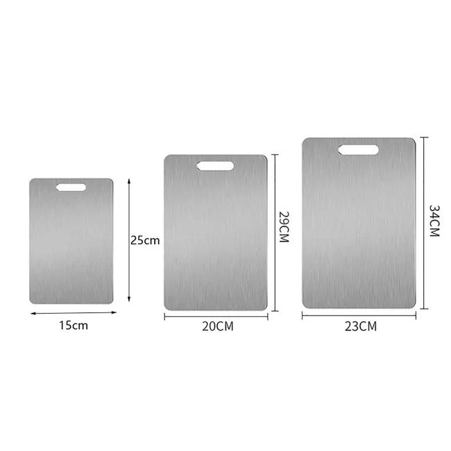 Tablas de Acero P/Picar Set x 3
