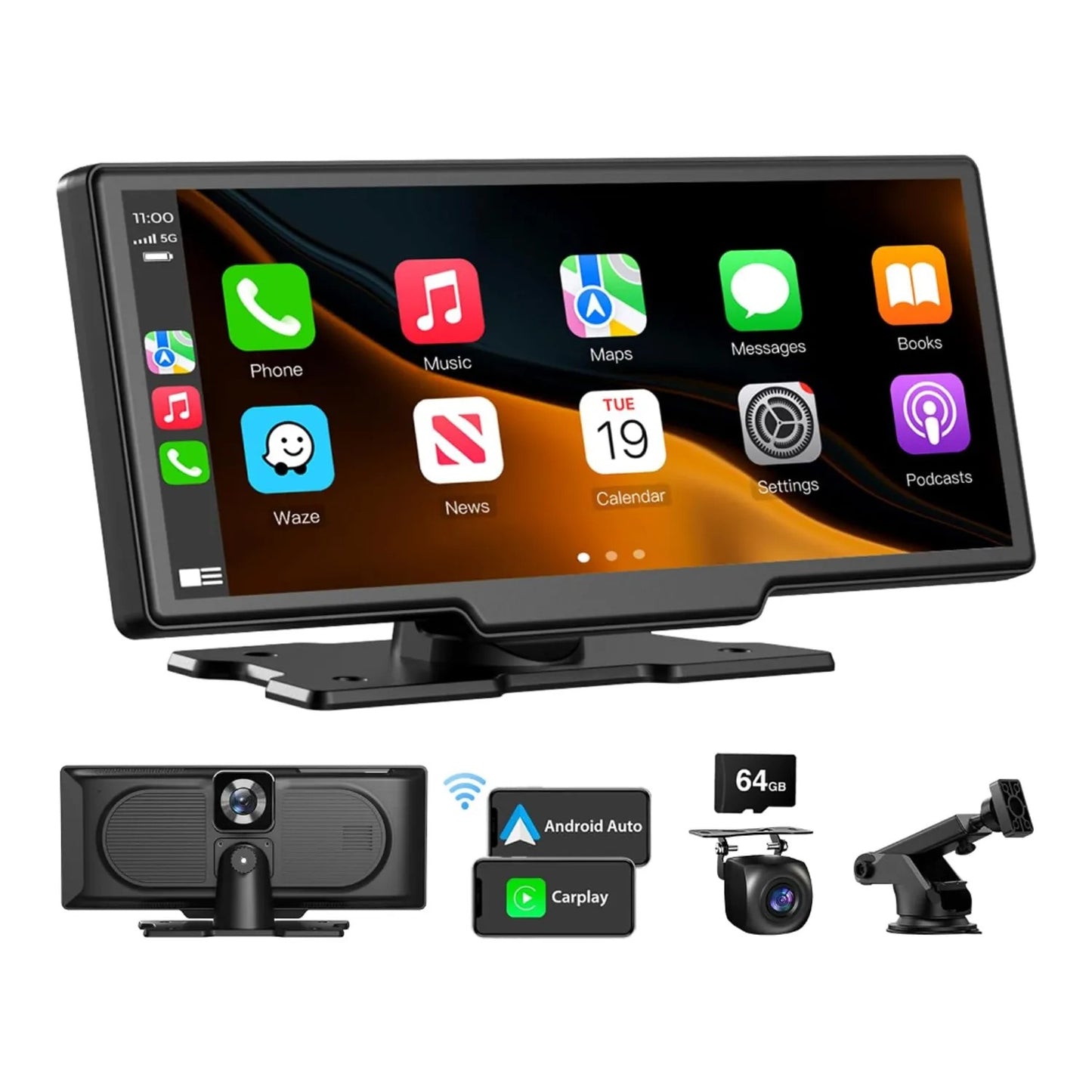 Pantalla para carro CarPlay