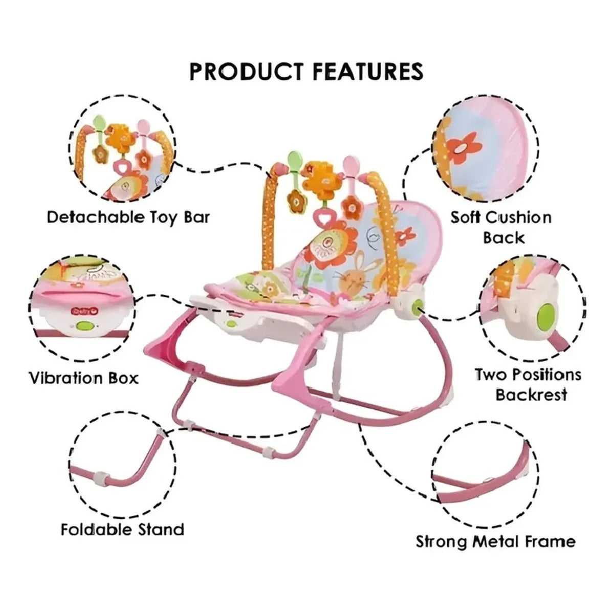 Silla mecedora para bebe