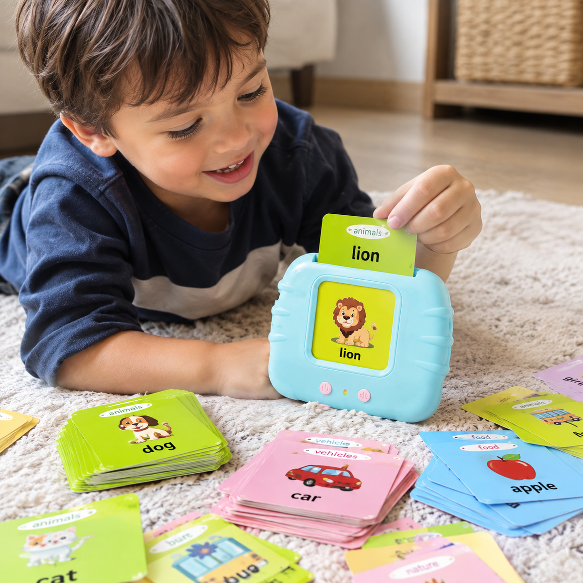 🧠 Lector Interactivo Bilingüe Inglés–Español | Aprende jugando