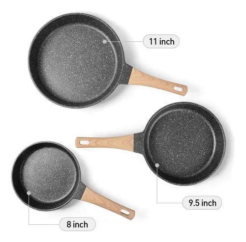 Set de Sartenes x3 REF: 20-24-28
