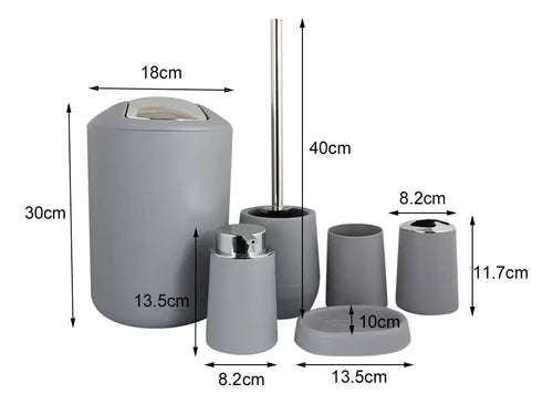 Set de Papelera Para Baño LJT-1