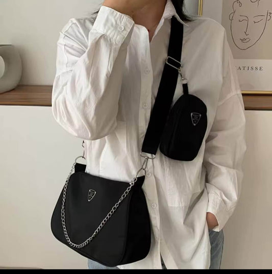 bolso manos libres con monedero