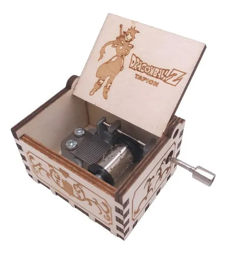 Caja musical en madera- varias opciones de series y películas
