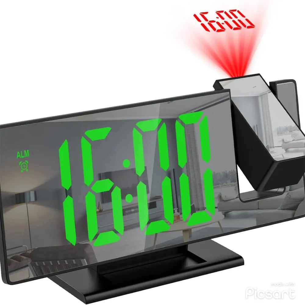 Reloj protector tipo espejo 3D