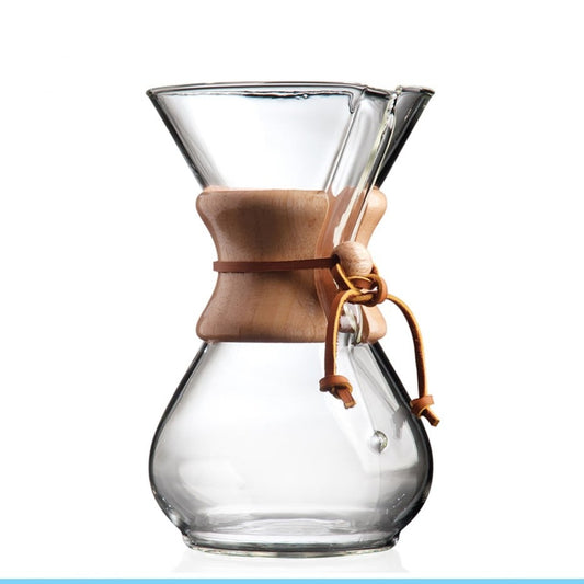 cafetera- método de filtrado chemex