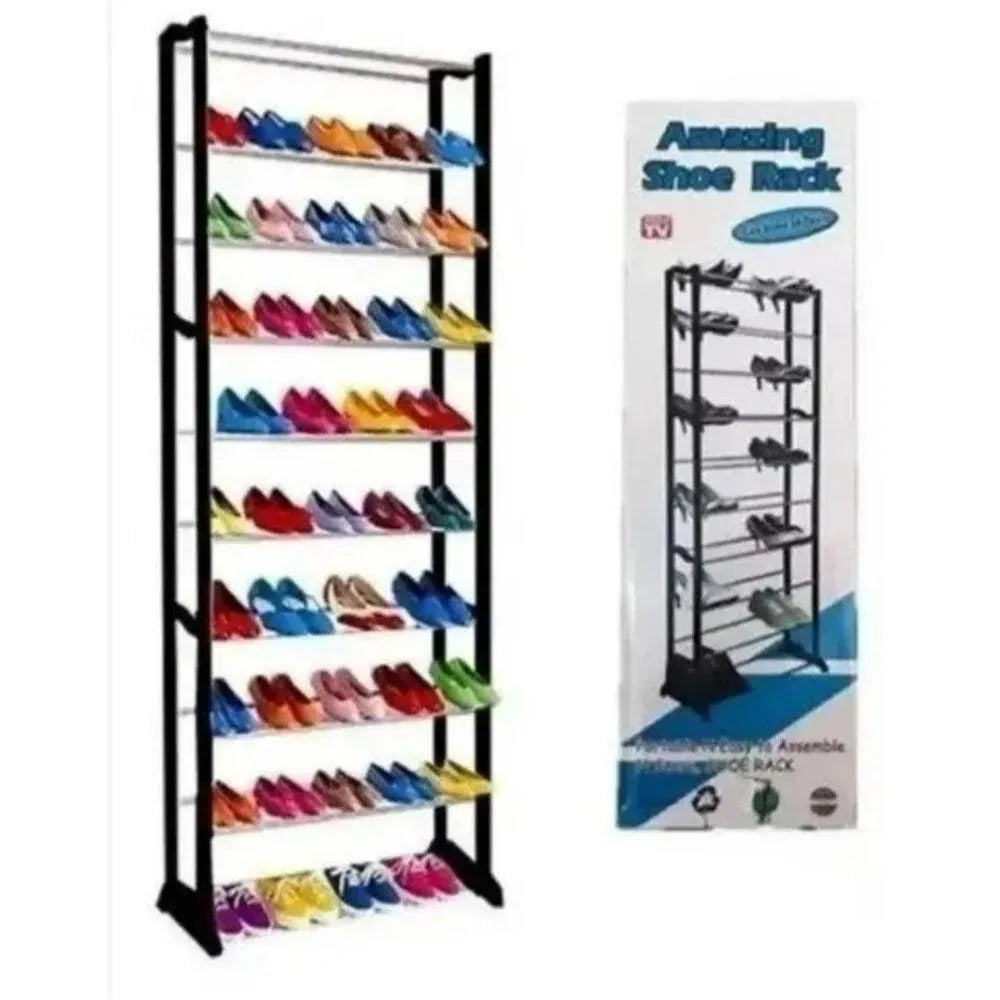 Organizador de zapatos de 10 niveles - hasta 30 pares de zapatos