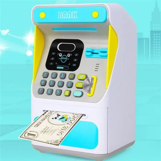 ALCANCIA CAJERO AUTOMATICO PARA NIÑOS